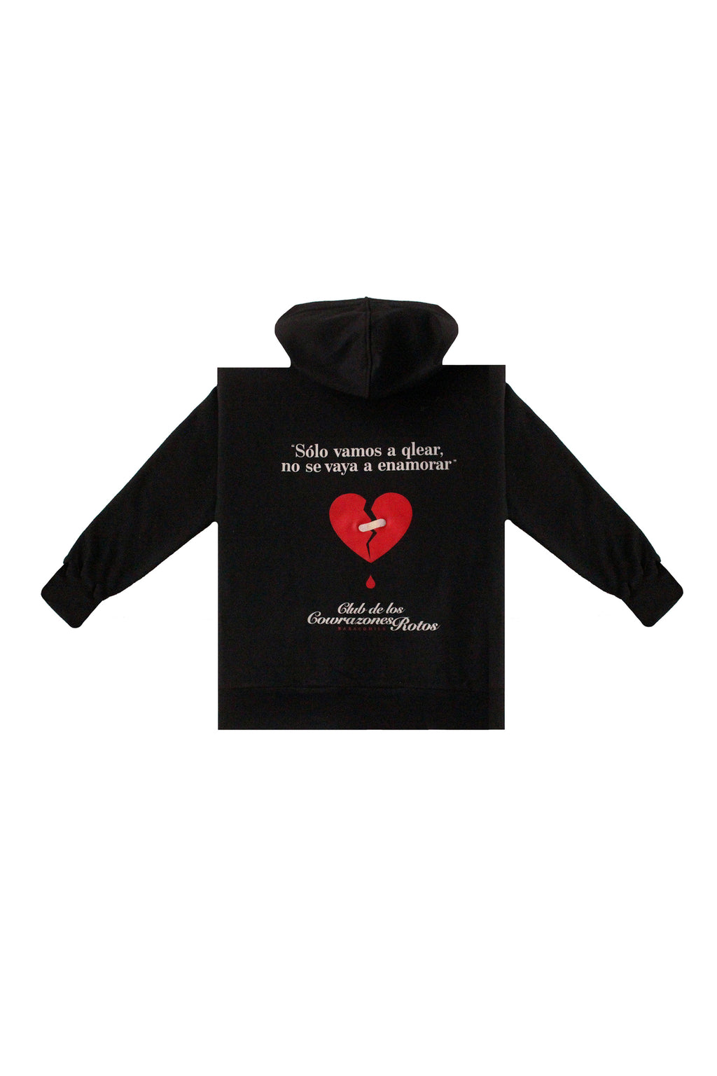 Sudadera con capucha "Club de los Cowrazones Rotos"