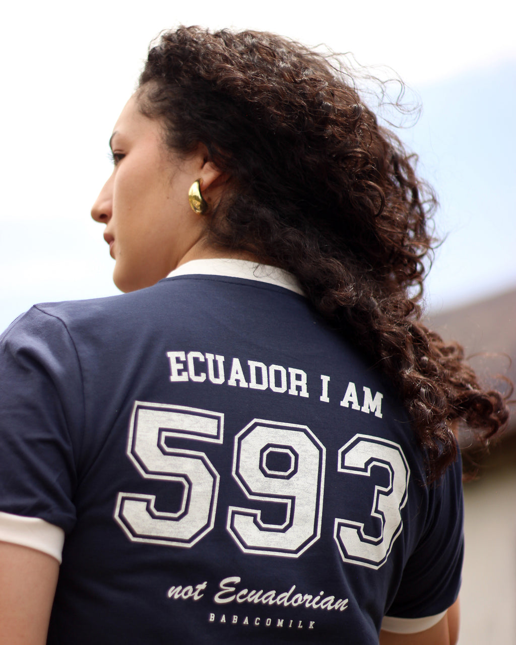 Camiseta 593 not Ecuadorian, Ecuador I am