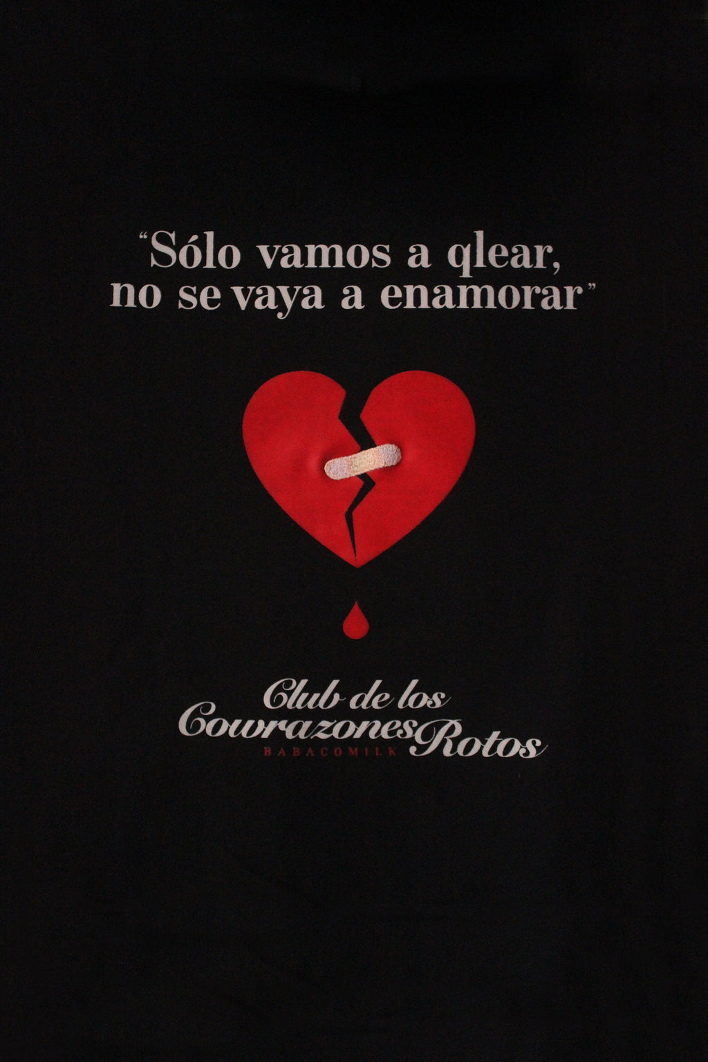 Sudadera con capucha "Club de los Cowrazones Rotos"